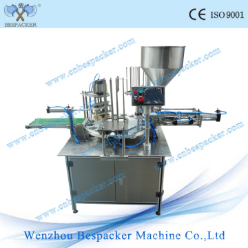 Yogurt Tea Stand up Pouch Filling and Sealing Machine